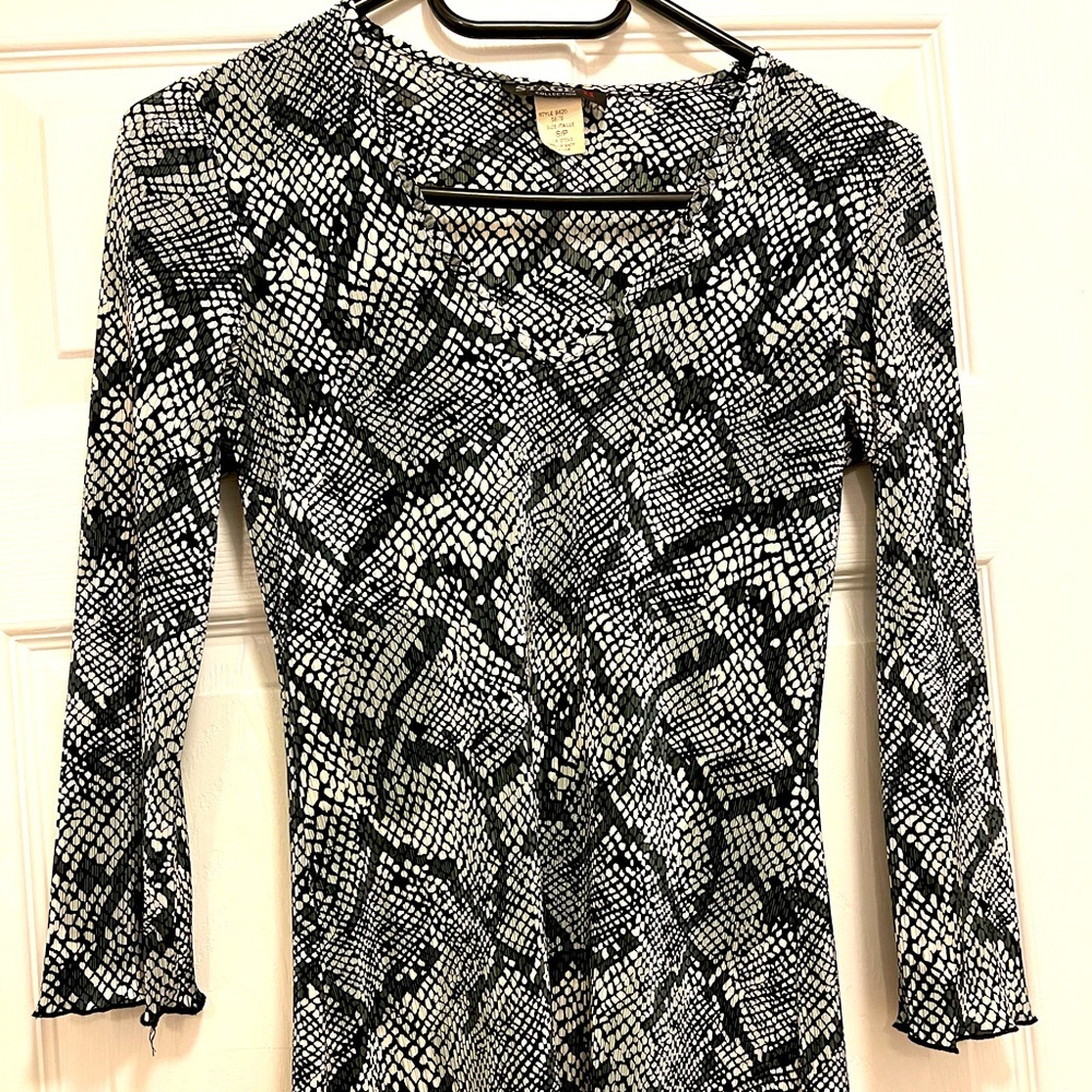Animal Print Top